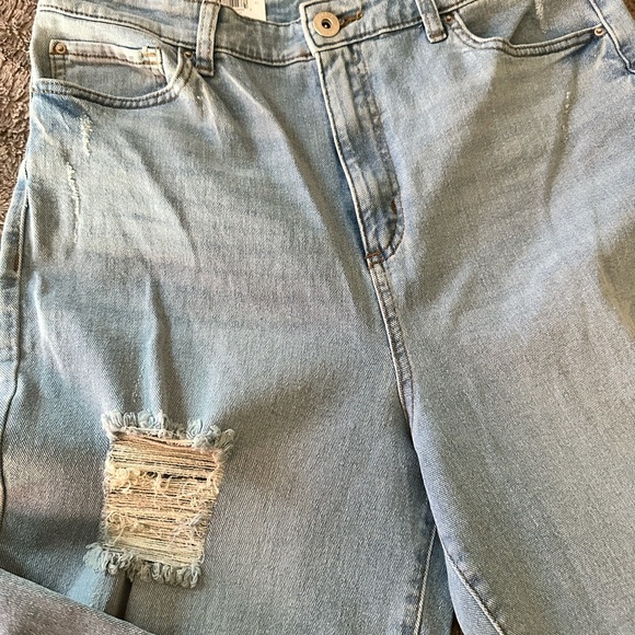 INC denim pants size 12/31 in new blue - Picture 11 of 16